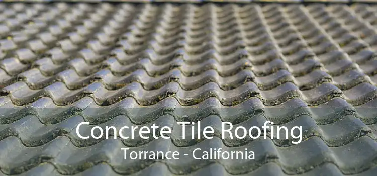 Concrete Tile Roofing Torrance - California